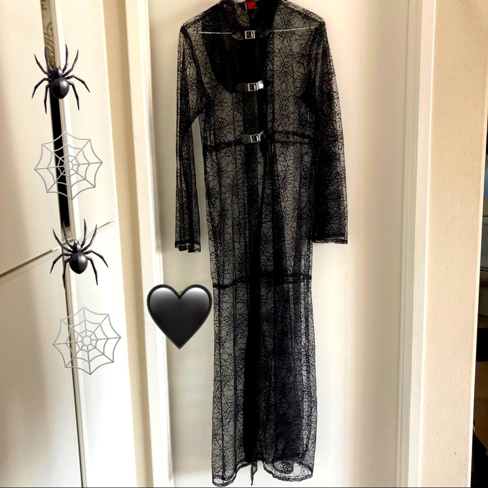 Vintage Tripp NYC Hooded Spider Web Jacket